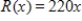 Suppose a stereo receiver manufacturer has the total cost function   and the total revenue function   , where x represents the number of units produced and sold. What is the equation of the profit function,   , for this commodity? ​ A)    B)    C)    D)    E)   