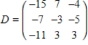 What is the order of matrices A, B, C, D, E? ​   ,   ,   ,   ,   ​ A) Matrix A is 2×2, matrix B is 3×2, matrix C is 2×3, matrix D is 3×3, matrix E is 5×2. B) Matrix A is 10×5, matrix B is 5×4, matrix C is 3×4, matrix D is 15×3, matrix E is 5×2. C) Matrix A is 2×2, matrix B is 2×3, matrix C is 3×2, matrix D is 3×3, matrix E is 2×5. D) Matrix A is 2×2, matrix B is 3×3, matrix C is 3×3, matrix D is 3×3, matrix E is 5×5. E) Matrix A is 5×2, matrix B is 5×2, matrix C is 3×3, matrix D is 15×3, matrix E is 5×2.