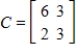 Use the matrices to find CD, if possible. ​     ​ A)    B)    C)    D)    E)   