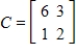 Use the matrices to find CF, if possible. ​ ​     ​ ​ A)    B)    C)    D)    E) CF is undefined.