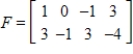 Use the matrices to find CF, if possible. ​ ​     ​ ​ A)    B)    C)    D)    E) CF is undefined.