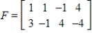 For   , what size is each product FFT and F<sup>T</sup>F? ​​ A) FFT is 2×2; F<sup>T</sup>F is 2×2 B) FFT is 2×2; F<sup>T</sup>F is 4×4 C) FFT is 4×2; F<sup>T</sup>F is 4×4 D) FFT is 4×4; F<sup>T</sup>F is 2×2 E) FFT is 2×4; F<sup>T</sup>F is 4×2