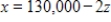 A trust account manager has $220,000 to be invested. The investment choices have current yields of 8%, 7%, and 10%. Suppose that the investment goal is to earn interest of $16,300, and risk factors make it prudent to invest some money in all three investments. Let x denote the amount invested at 8 %, y denote the amount invested at 7%, and z denote the amount invested at 10%. Find a general description for the amounts invested at the three rates. ​ A)    ,   With   B)    ,   With   C)    ,   With   D)    ,   With   E)    ,   With  
