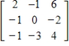 Find the inverse matrix, if one exists.   A)    B)    C)    D)    E) no inverse exists