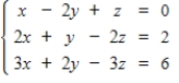 Use inverse matrices to find the solution of the system of equations. ​   ​ A)    B)    C)    D)    E)   