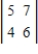 Use determinants to decide whether the matrix has an inverse. ​   A) True B) False