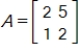 We have encoded messages by assigning the letters of the alphabet the numbers 1-26, with a blank assigned the number 27, and by using an encoding matrix A that converts the numbers to the coded message. To decode any message encoded by A, we must find the inverse of A, denoted by A<sup>-1</sup>, and multiply A<sup>-1</sup> times the coded message. Use this code and the given encoding matrix A to find the matrix that can be used to decode the given message. ​ Code matrix is ​   The message is ​ 138, 59, 72, 29, 143, 58, 57, 24, 101, 44 ​ A)    B)    C)    D)    E)   