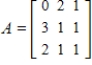 If the code matrix is   , find the matrix that can be used to decode the message 47, 36, 35, 28, 92, 69, 63, 93, 74, 56, 71, 57, 17, 17, 16. (Because A and A<sup>-1</sup> are 3 × 3 matrices, use triples of numbers.)  ​ A)    B)    C)    D)    E)   