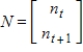 Set up the system of equations and then solve it by using inverse matrices. ​ Bee ancestry Because a female bee comes from a fertilized egg and a male bee comes from an unfertilized egg, the number   of ancestors of a male t + 2 bee generations before the present generation is the sum of the number of ancestors t and t + 1 generations   before the present. If the numbers of ancestors of a male bee in a given generation t and in the previous generation are given by   , then there is a matrix M such that the numbers of ancestors in the two generations preceding generation t are given by   . ​ For a given male bee, the numbers of ancestors 5 and 6 generations back are given by   . ​ Find the numbers of ancestors 4 and 5 generations back by multiplying both sides of   by the inverse of M. ​ A)    B)    C)    D)    E)   