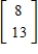 Set up the system of equations and then solve it by using inverse matrices. ​ Bee ancestry Because a female bee comes from a fertilized egg and a male bee comes from an unfertilized egg, the number   of ancestors of a male t + 2 bee generations before the present generation is the sum of the number of ancestors t and t + 1 generations   before the present. If the numbers of ancestors of a male bee in a given generation t and in the previous generation are given by   , then there is a matrix M such that the numbers of ancestors in the two generations preceding generation t are given by   . ​ For a given male bee, the numbers of ancestors 5 and 6 generations back are given by   . ​ Find the numbers of ancestors 4 and 5 generations back by multiplying both sides of   by the inverse of M. ​ A)    B)    C)    D)    E)   