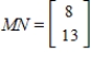 Set up the system of equations and then solve it by using inverse matrices. ​ Bee ancestry Because a female bee comes from a fertilized egg and a male bee comes from an unfertilized egg, the number   of ancestors of a male t + 2 bee generations before the present generation is the sum of the number of ancestors t and t + 1 generations   before the present. If the numbers of ancestors of a male bee in a given generation t and in the previous generation are given by   , then there is a matrix M such that the numbers of ancestors in the two generations preceding generation t are given by   . ​ For a given male bee, the numbers of ancestors 5 and 6 generations back are given by   . ​ Find the numbers of ancestors 4 and 5 generations back by multiplying both sides of   by the inverse of M. ​ A)    B)    C)    D)    E)   
