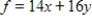 Use the simplex method to maximize the function (if possible)  subject to the given constraints. If there is no solution, indicate this; if multiple solutions exist, give one solution. ​ Maximize   subject to ​   ​ A) maximum: 384 at   ,   B) maximum: 336 at   ,   C) maximum: 224 at   ,   D) maximum: 336 at   ,   E) no solution