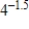 Use a calculator to evaluate the expression. Round your answer to six decimal places. ​   ​ A) -0.125000 B) -8.000000 C) -6.000000 D) 5.062500 E) 0.125000