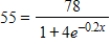 Solve the exponential equation. Give the answer correct to 3 decimal places. ​   ​ A) -2.258 B) -0.523 C) 2.516 D) -0.503 E) 11.291