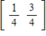 Can the vector   be a probability vector? ​ A) yes B) no