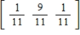 Can the vector   be a probability vector? A) Yes B) No