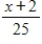 Suppose an experiment has five possible outcomes for x: 1, 2, 3, 4, 5. The probability that each of these outcomes occurs is   . Estimate the expected value of x for the experiment to two decimal places? ​ A)    B)    C)    D)    E)   