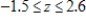 Use a table of the standard normal distribution to find the probability that a z-score from the standard normal distribution will lie within the interval   . Round your answer to four decimal places. ​ A) 0.4643 B) 0.9285 C) 0.0715 D) 0.1715 E) 0.6964