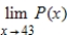 If the profit function for a product is given by   , find   . ​ A) -3,600 B) -1,600 C) -2,725 D) -4,100 E) does not exist