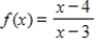 This problem contains a function and its graph, where   . Use the graph to determine, as well as you can,   . Check your conclusion by using the function to determine   analytically. ​   ​   ​ A) 3 B) 0 C) 4 D) 1 E) does not exist