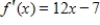 Let   . Use the definition of derivative and the Procedure/Example table in this section to verify that   . Then, find the slope of the tangent to the graph of   at   . ​ A) 53 B) 23 C) -53 D) -23 E) 0
