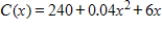 If the total revenue function for a toy is   dollars and the total cost function is   dollars. What is the instantaneous rate of change of profit if 10 units are produced and sold? Explain its meaning. ​ A) 0.20. Selling an additional unit when 10 have been sold increases profit by $0.20. B) 0.60. Selling an additional unit when 10 have been sold increases profit by $0.60. C) 6.80. Selling an additional unit when 10 have been sold increases profit by $6.80. D) 7.00. Selling an additional unit when 10 have been sold increases profit by $7.00. E) 234.00. Selling an additional unit when 10 have been sold increases profit by $234.00.