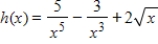 Find the derivative of the function. ​   ​ A)    B)    C)    D)    E)   