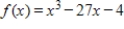 For the function given, find all x-values where   . ​   ​ A)    B)    Or   C)    D)    E)    And  