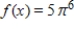 Find the derivative of the given function. Simplify and express the answer using positive exponents only. ​   ​ A)    B)    C) 30 D) 0 E)   