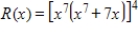 Find the derivative of the function   . Simplify and express the answer using positive exponents only. ​ A)    B)    C)    D)    E)   