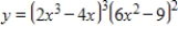 Find the derivative of the given function. Simplify and express the answer using positive exponents only. ​   ​ A)    B)    C)    D)    E)   