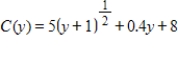 If the national consumption function is given by   find the marginal propensity to consume,   . ​ A)    B)    C)    D)    E)   