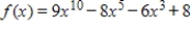 Find the second derivative of   . ​ A)    B)    C)    D)    E)   