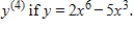 Find the indicated derivative. Find   ​ A)    B)    C)    D)    E)   
