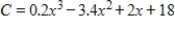 In this problem, cost is in dollars and x is the number of units. Find the marginal cost function for the given cost function. ​   ​ A)    B)    C)    D)    E)   