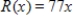 In this problem, cost, revenue, and profit are in dollars and x is the number of units. Suppose that the total revenue function is given by   , and that the total cost function is given by   . Find   . Round your answer to two decimal places. ​ A) $7,700.00 B) $5,628.57 C) $2,071.43 D) $68.57 E) $8.43