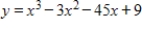 For the given function, find all intervals of x-values where the function is decreasing.   ​ A)    B)    C)    Or   D)    E)   