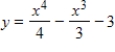 For the given function, find intervals of x-values where the function is decreasing.   A)    B)    C)    D)    E)   