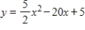 For the given function, use the graph to identify x-values for which   . You may use the derivative to check your conclusion. ​   ​​   A)    B)    C)    D)    E)   