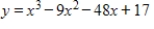 For the given function, find the relative maxima.   A)    B)    C)    D)    E) no relative maxima