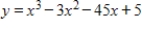For the given function, find the horizontal points of inflection. ​   ​ A)    B)    C)    D)    E) no horizontal points of inflection