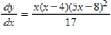 Both a function and its derivative are given. Use them to find all critical values.     A)    B)    C)    D)    E)   