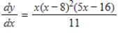 Both a function and its derivative are given. Use them to find intervals on which the function is increasing.     A)    Or   Or   B)    C)    Or   D)    Or   E)   
