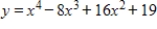 Find all relative maxima of the given function.   A)    B)    C)    D)    E) no relative maxima