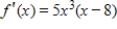 A function and its first and second derivatives are given. Use these to find all relative minima.       ​ A)    B)    C)    D)    E) no relative minima