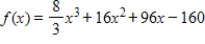 A function and its graph are given. From the graph estimate where   has a relative maximum. ​     ​ A)    B)    C)    D)    E) no relative maxima