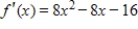 In this problem,   and its graph are given. Use the graph of   to determine where   is concave up.     A)    B)    C)    D)    E)   