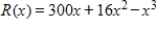 For the revenue function given by   find the maximum average revenue. ​ A)    B)    C)    D)    E)   