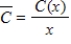 A small business has weekly average costs (in dollars)  of   , where x is the number of units produced each week. The competitive market price for this business's product is $62 per unit. If production is limited to 430 units per week, find the maximum profit. (​Note:   )  ​​ A)    B)    C) ​   D) ​   E) ​  