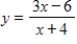 Find any vertical asymptotes for the given function.   A)    B)    C)    D)    E) no vertical asymptotes